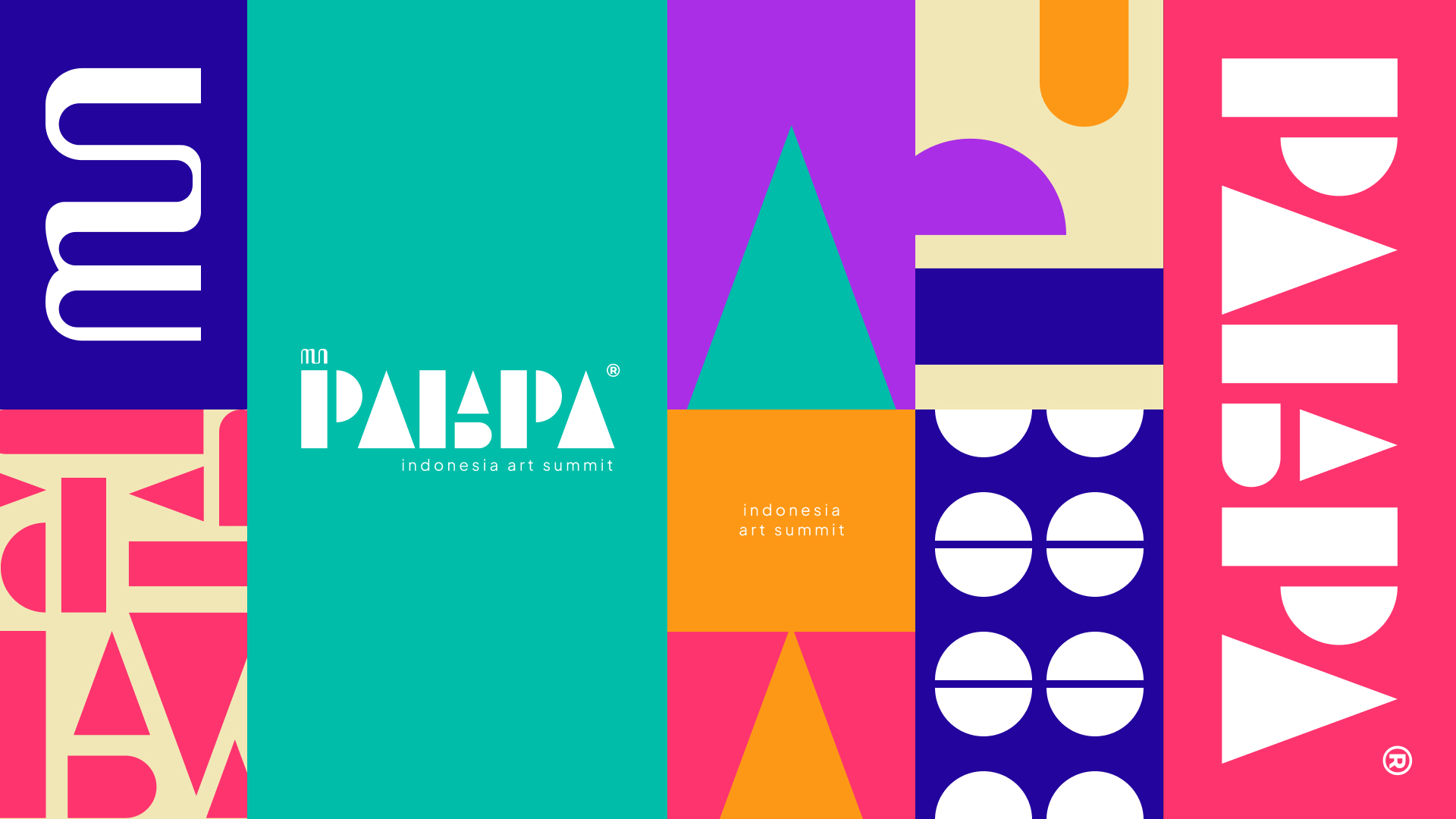 Colorful geometric background